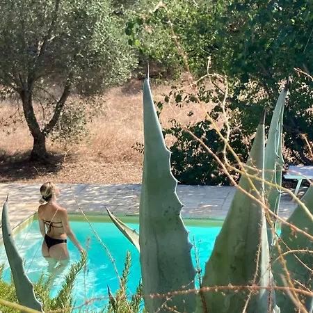 Trullo Lui By Borgo Paoli , Authentic Retreat With Exlusive Pool & Olive Grove In 펜션 *